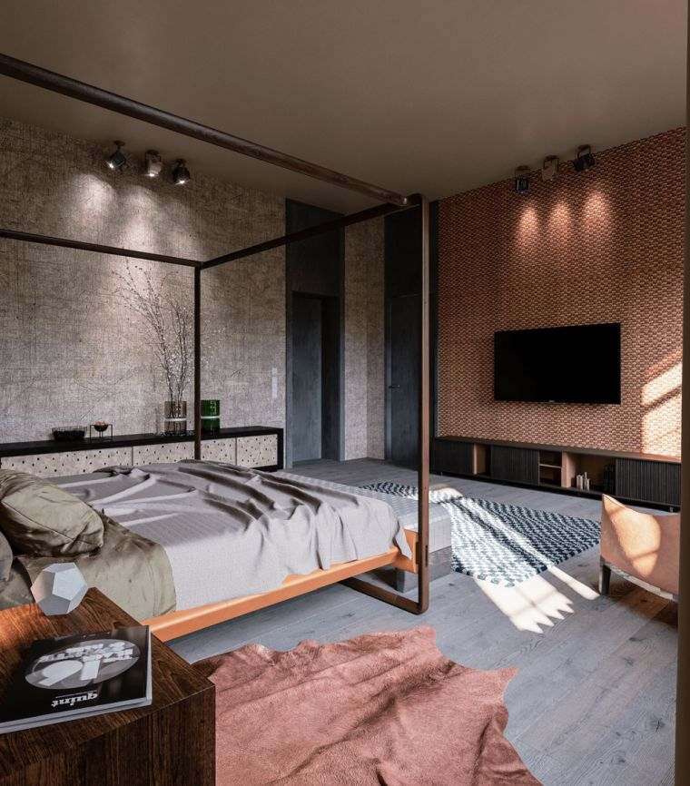 ultra moderan dekor spavaće sobe