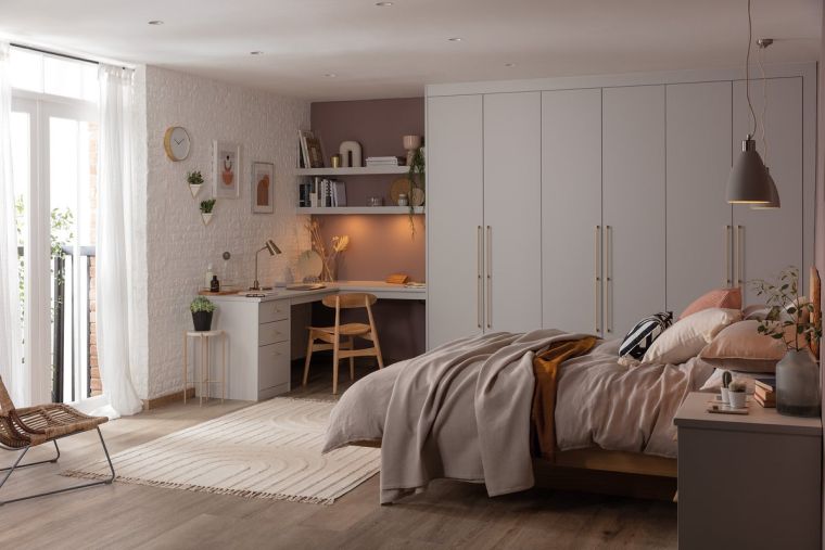現代的な寝室の装飾のアイデア