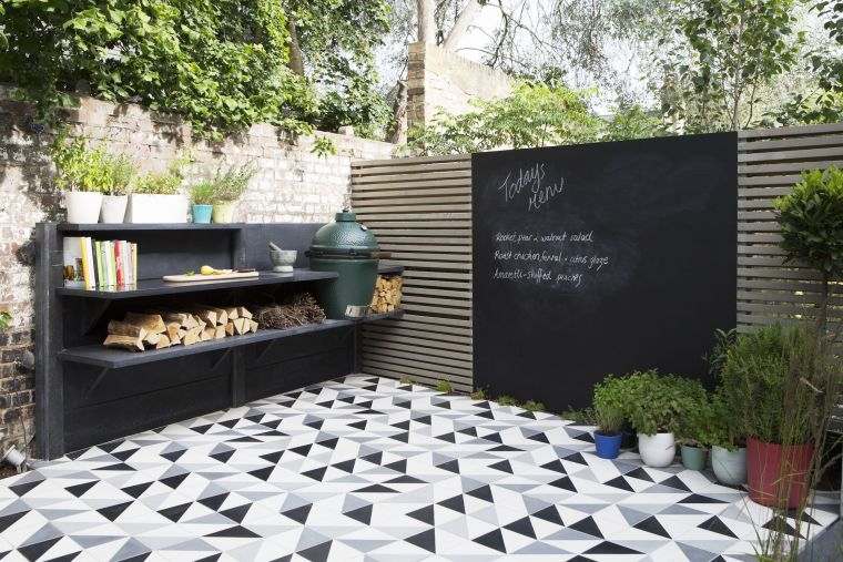 tendenze del giardino: area barbecue