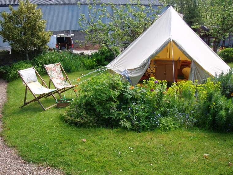 Vanjski šator vrt pergola ideja za uređenje vrta