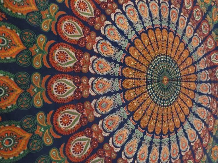 odjeća za plažu - dodaci - indijska mandala sarong