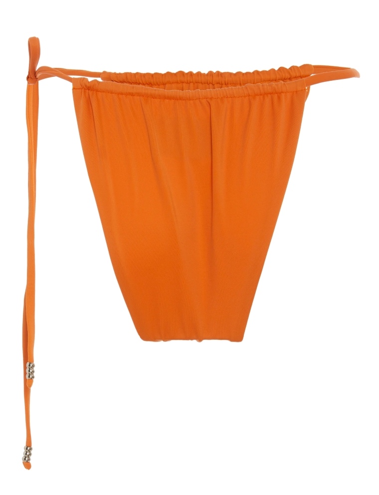 paplūdimio apranga - oranžiniai bikiniai