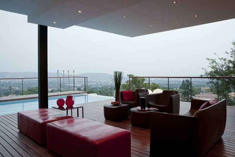 dengto terasos namo architektas Nico van der Meulen Johanesburgas Pietų Afrika