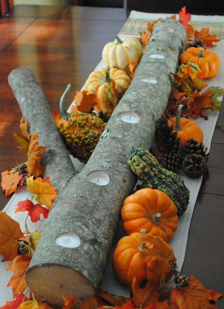 カボチャ-秋のテーマ-装飾-アイデア