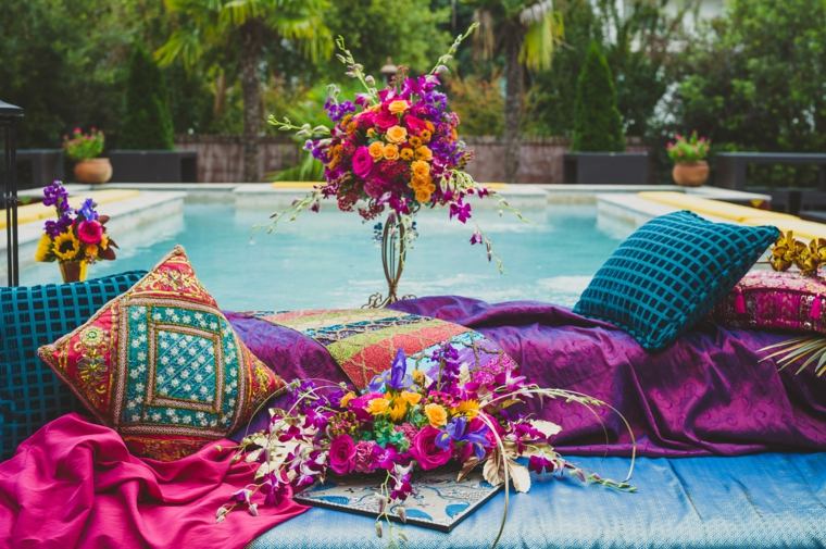Marokanski jastuci za vjenčanje-vanjski-deko-bazen-orijentalni stil