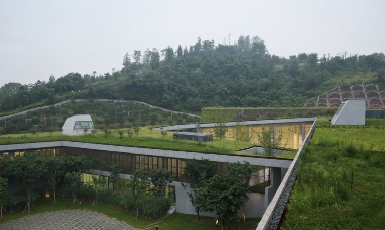 stogo nuotrauka su žalia erdve