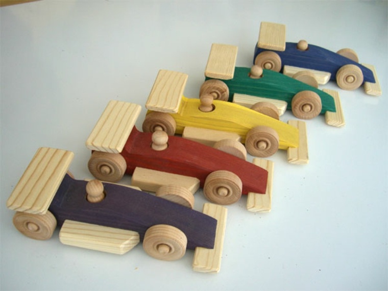 drveni automobili boje dječaci igračke promijenjene veličine