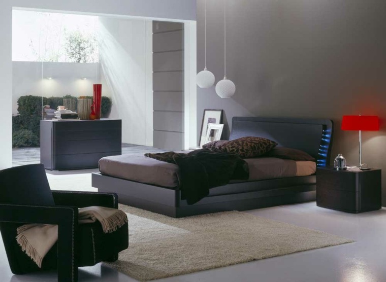 galvūgalio apšvietimas LED šviesa miegamojo grindų kilimėlis pakabinamas šviestuvas fotelis naktinio stalo idėja