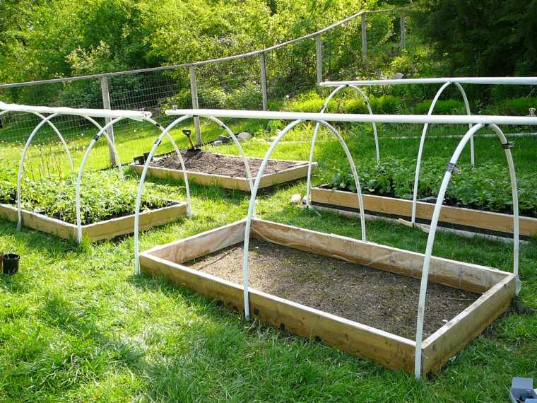 hogyan készítsünk üvegházat a kerti kerethez