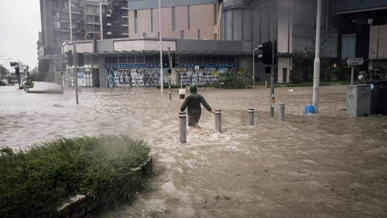 taifūno apibrėžimas Mangkut potvynis