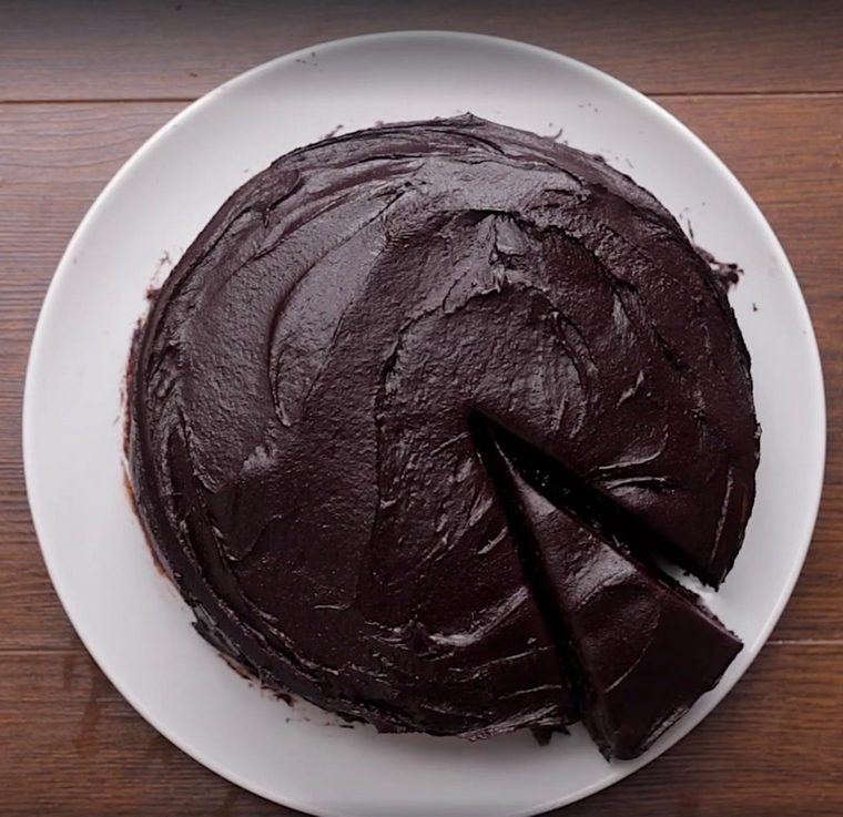 美味しいチョコレートケーキ