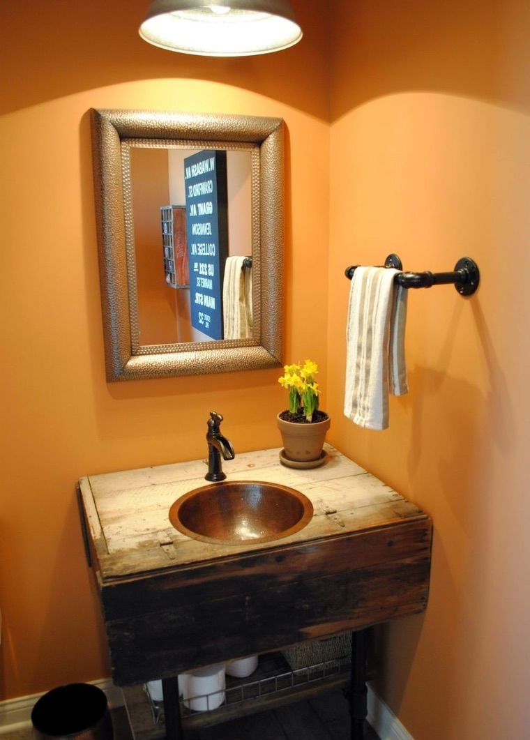 vanity bathroom diy ideja