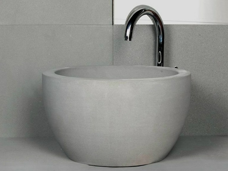 természetes kőből készült fürdőszobai mosdó modern design mosogató