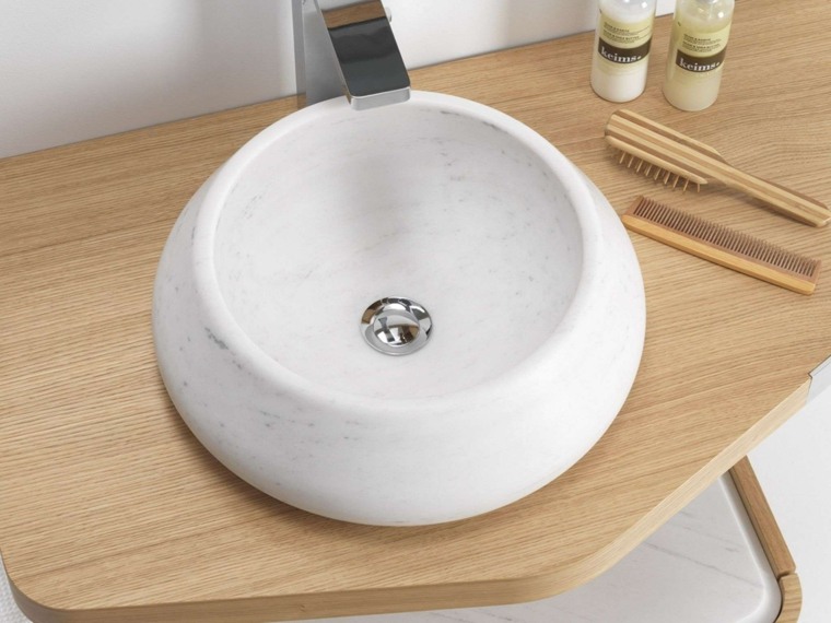 lavabo in pietra naturale design lavabo da bagno