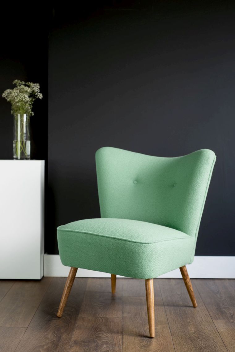 kortárs bútorok menta zöld szín ötletek