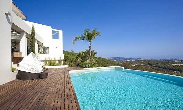 piscina con vista