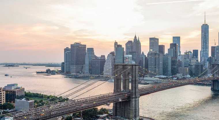 Brooklyn Bridge sétány New York