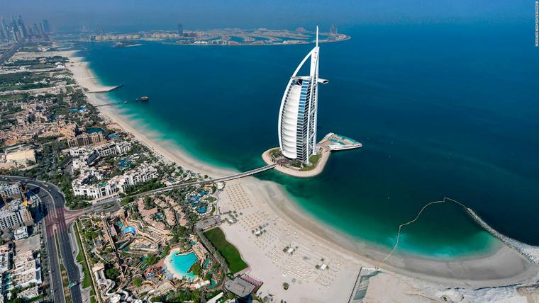 covid Dubai tengerparti kirándulás