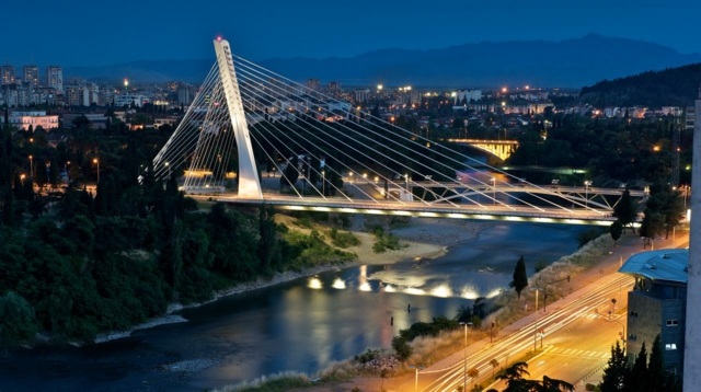 Tūkstantmečio tiltas Juodkalnija keliauja į Europą