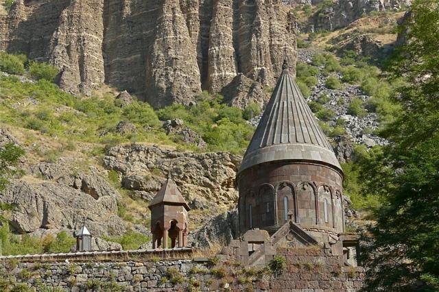 Geghardアルメニアの観光地